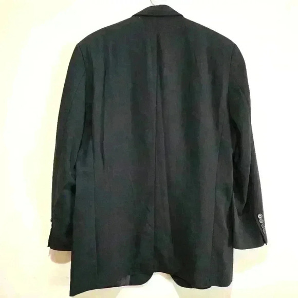 Hugo Boss 38 S Black Wool Einstein Sigma USA Luxury Designer Suit Jacket #090 - Picture 2 of 12